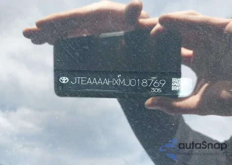 2021 Toyota Venza Le z USA, uszkodzony, nr VIN JTEAAAAHXMJ018769